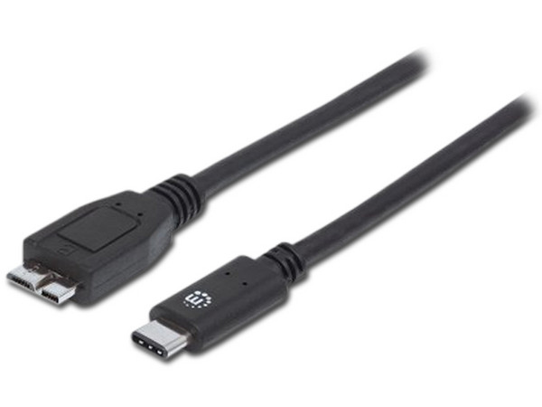Cable Manhattan USB-C a Micro USB, 1m.