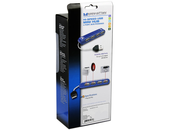 Hub USB de 4 Puertos (Convierte 1 puerto USB en 4)