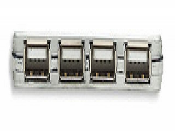 HUB USB V2.0 4 PUERTOS MINI CON FUENTE