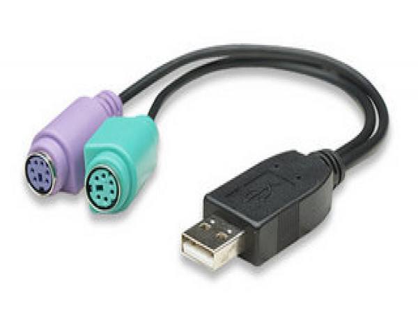 Convertidor USB a PS/2 (2 Puertos)