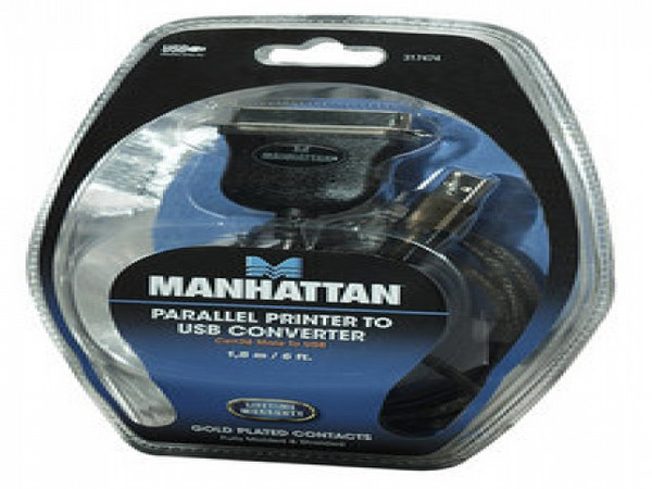 Convertidor USB A CEN36 1.8m para imp.
