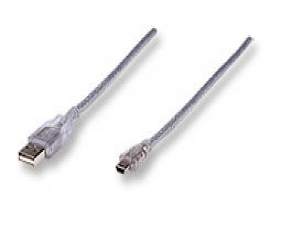 CABLE USB V2.0 A-Mini B 1.8M
