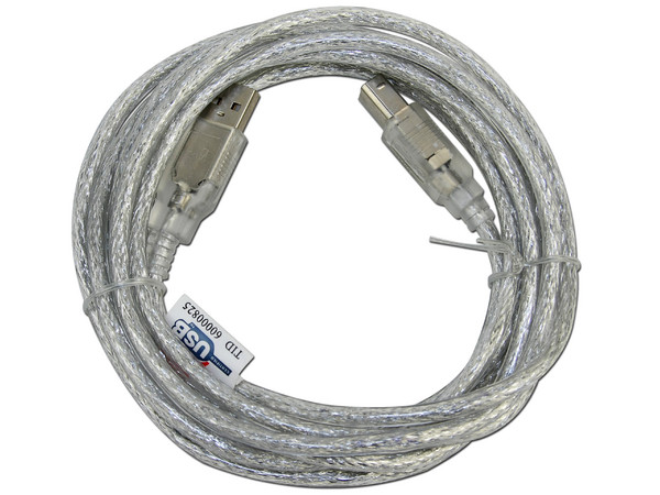 Cable Manhattan USB 2.0 tipo A (M) a tipo B (M) 3.0m.