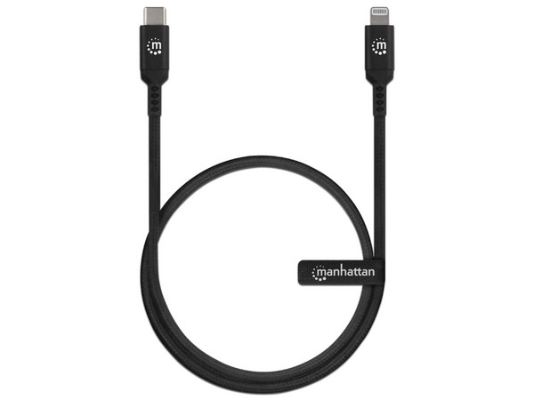 Cable Manhattan USB-C a Lightning (M-M), 50cm.
