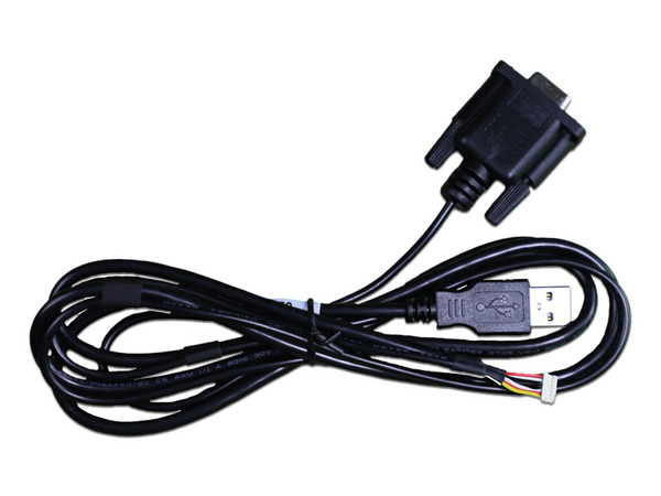 Cable Meriva Streamax CP5, USB de Prueba, USB-A a DB9 Hembra, 1 m, Para DVRs Móviles Serie A8PRO.