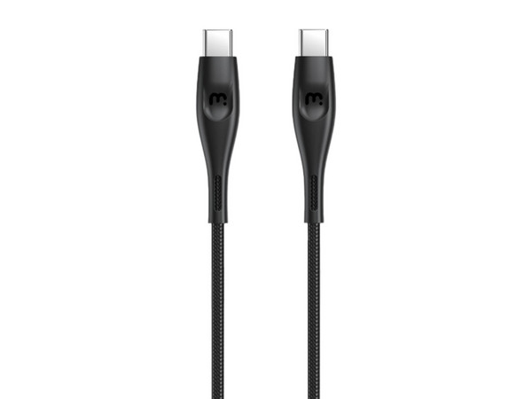 Cable de Datos Mybat RCBCCMO002, USB Tipo C a USB Tipo C (M-M), 1.8m, Color Negro.