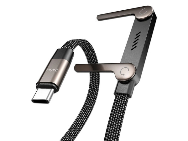 Cable USB MYBAT RCBCCMO19BK USB Tipo C (M-M), 240W, 1.5m, Respaldo Integrado.