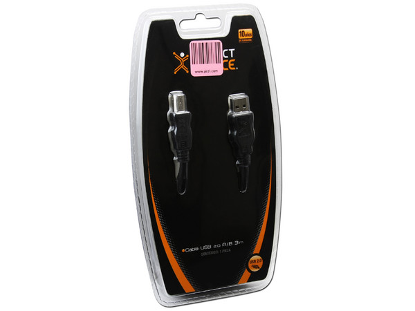 Cable Perfect Choice USB 2.0 A macho/ B macho de 3.0 Mts. para Impresora y Escáner