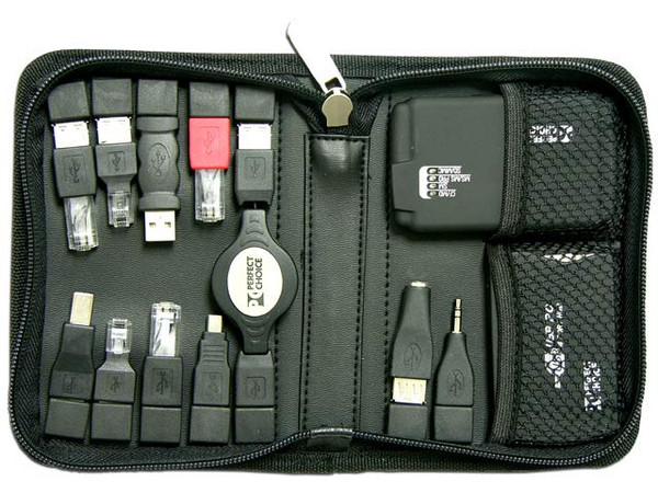 Kit de Adaptadores USB 2.0, con lector de tarjetas 17 en 1