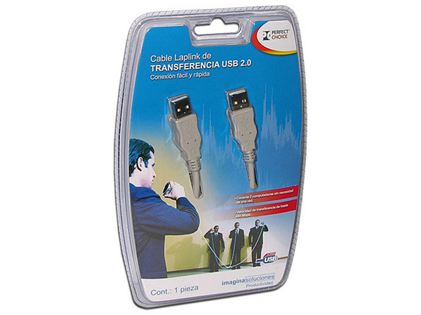 Cable USB 2.0 Laplink para transferir datos de PC a PC