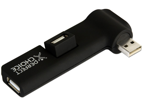 Hub USB 2.0 de 4 Puertos (Convierte 1 puerto USB en 4).