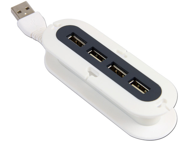 Hub USB Quirky Contort de 4 Puertos.