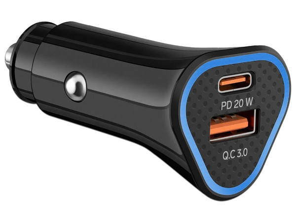 Cargador Steren USB-A y USB-C con PD (Power Delivery) y QC (Quick Charge), modelo ELI-875.
