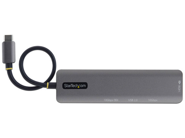 HUB USB 5 en 1 StarTech 164B-USBC-MULTIPORT, USB Tipo C a 1 Puerto USB Tipo A 2.0, 2 Puertos USB Tipo C, 1 Puerto HDMI, 1 Puerto USB 3.2 Tipo A. Color Gris.