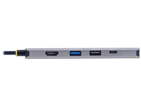 HUB USB 5 en 1 StarTech 164B-USBC-MULTIPORT, USB Tipo C a 1 Puerto USB Tipo A 2.0, 2 Puertos USB Tipo C, 1 Puerto HDMI, 1 Puerto USB 3.2 Tipo A. Color Gris.