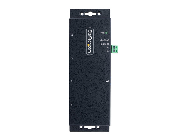Hub USB StarTech 4 en 1 de USB Tipo B a USB-A 3.0, cable host de 1.8m, Color Negro.