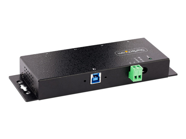 Hub USB StarTech 4 en 1 de USB Tipo B a USB-A 3.0, cable host de 1.8m, Color Negro.