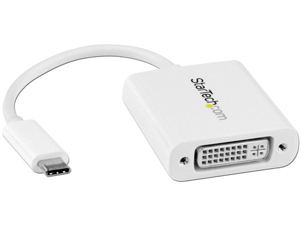 Adaptador Gráfico USB-C a DVI, Blanco