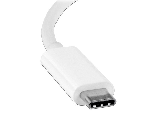 Adaptador Gráfico USB-C a DVI, Blanco