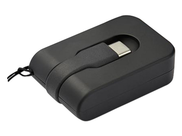 Adaptador de Video Externo Startech de  USB-C a Mini DisplayPort con diseño de  Llavero Enganche Rápido. Color Negro.