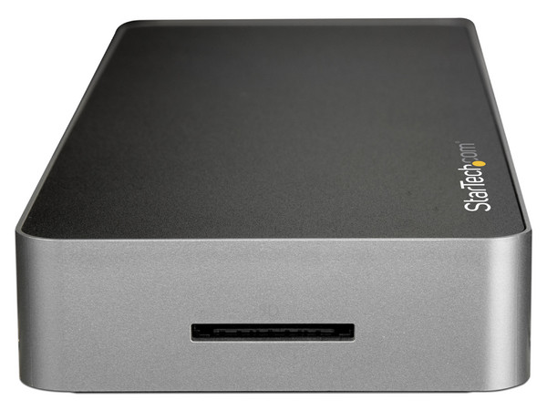 Docking Station para laptop StarTech con Lector de Tarjetas de Memoria SD, replicador de Puertos USB-C con Video Doble 4K y PD 85W.