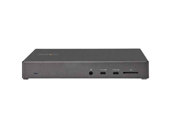 Docking Station StarTech.com DK31C2DHSPD, USB Tipo C a USB 3.2, USB 2.0, RJ-45, DisplayPort, HDMI, Ranura SD, Salida de audio y Micrófono. Color Negro.