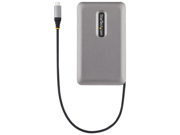Docking Station StarTech USB-C, HDMI, VGA, USB-A, RJ-45, Compatible con Thunderbolt 3 y 4. Color Gris.