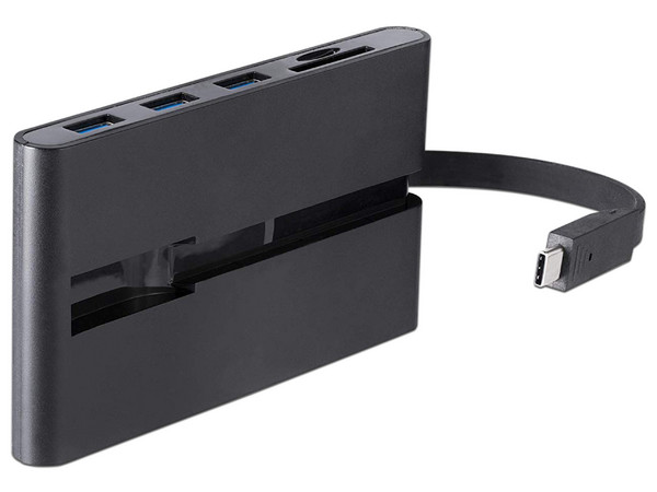Docking Station STARTECH Thunderbolt 3, Compatible con 4K para Windows y Mac, puertos USB 3.0, USB-C, SD/micro SD, Color Negro.