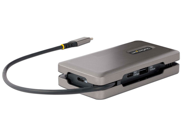 Hub USB StarTech DKT31CVHPD3, con puertos HDMI, VGA, USB-C, USB-A, cable de 30cm.