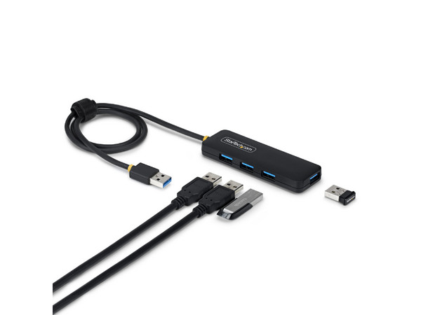 Hub USB StarTech H5A4A-USB-HUB-2, 4 Puertos USB-A, 5Gbps, USB 3.2 Gen 1.