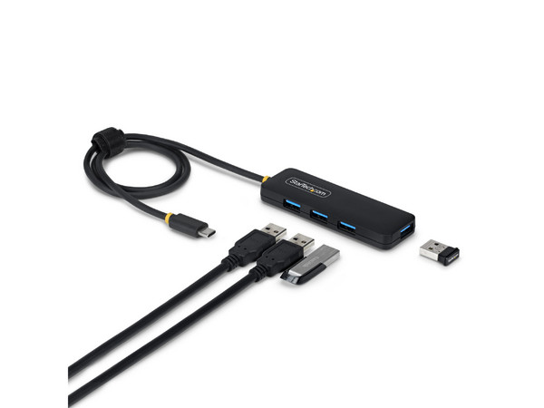 Hub USB StarTech de 4 Puertos USB Tipo A, Conexión Tipo C.