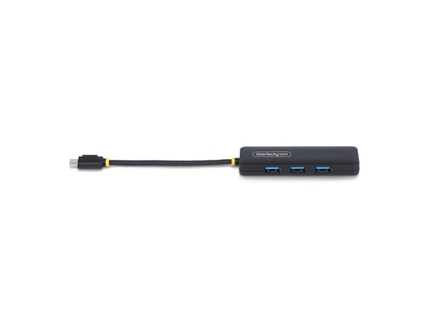 Hub USB-C, 4 Puertos USB-A, Adaptador Multipuerto, Conexión Tipo C.