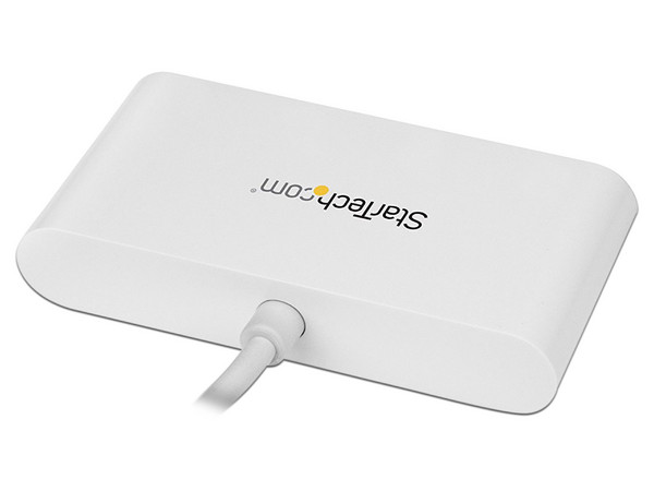Hub Concentrador StarTech USB 3.0 de 4 Puertos. Color Blanco.