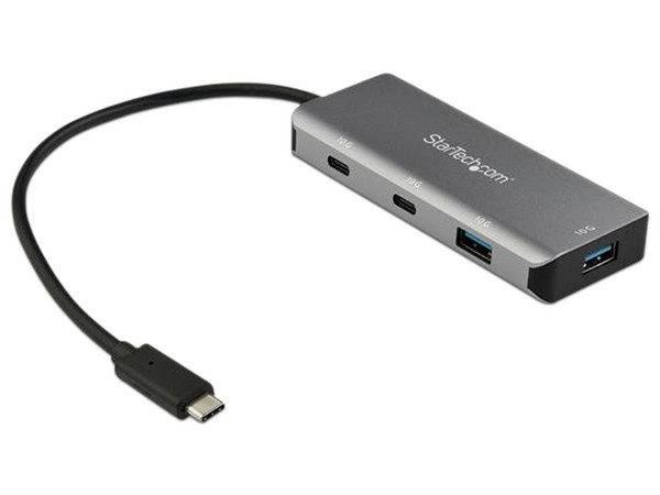 Concentrador HUB Startech HB31C2A2CB USB 3.1, 4 Puertos.