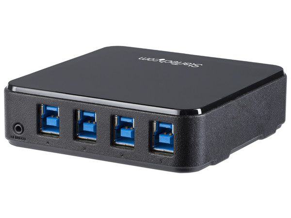 Switch de 4 USB 3.0 para para Compartir Dispositivos Periféricos.