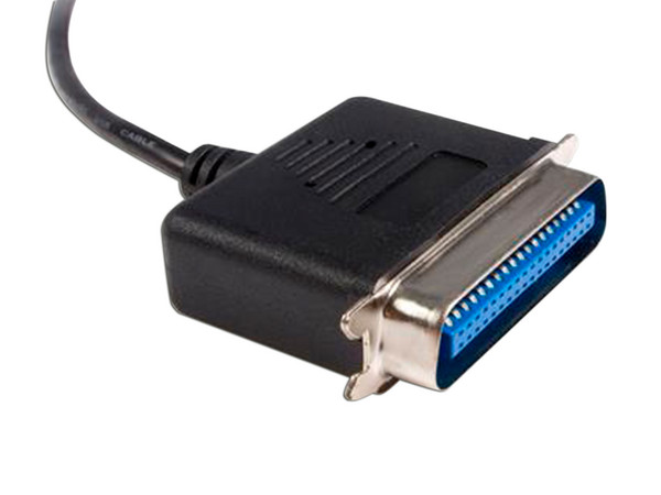 Cable adaptador StarTech de de USB a Paralelo (Centronics) Macho, 1.8m.