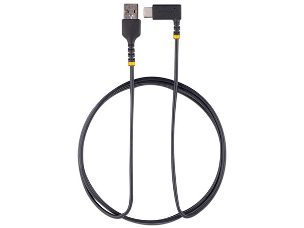 Cable StarTech de USB-A a USB-C de Carga Rápida, Ángulo Recto, de 2m.
