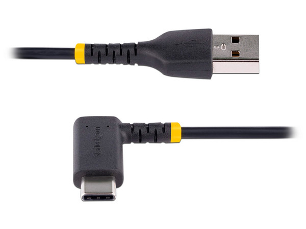 Cable StarTech de USB-A a USB-C de Carga Rápida, Ángulo Recto, de 2m.