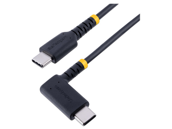 Cable USB 2.0 Startech R2CCR-2M de USB-C (Macho) a USB-C (Macho), 60W, 2m. Color Negro