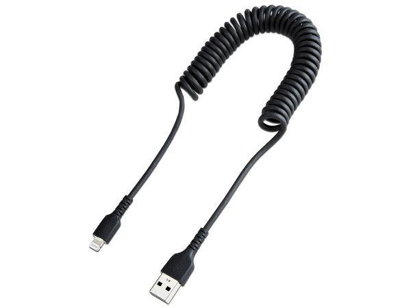 Cable Lightning StarTech, de USB a Lightning (M-M), 1m. Color Negro.