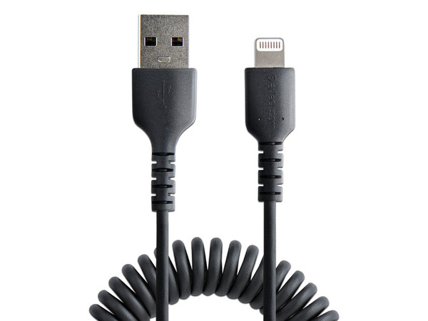 Cable Lightning StarTech, de USB a Lightning (M-M), 1m. Color Negro.