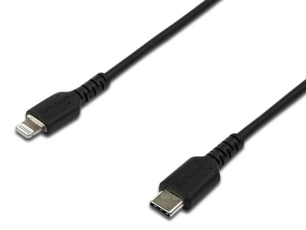 Cable Startech de USB-C a Lightning (M-M), 2m. Color Negro.
