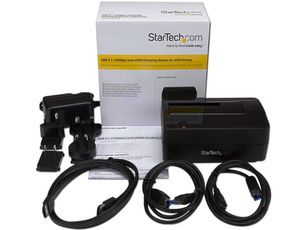 Docking Station StarTech USB 3.1 para Unidades SATA de 2.5