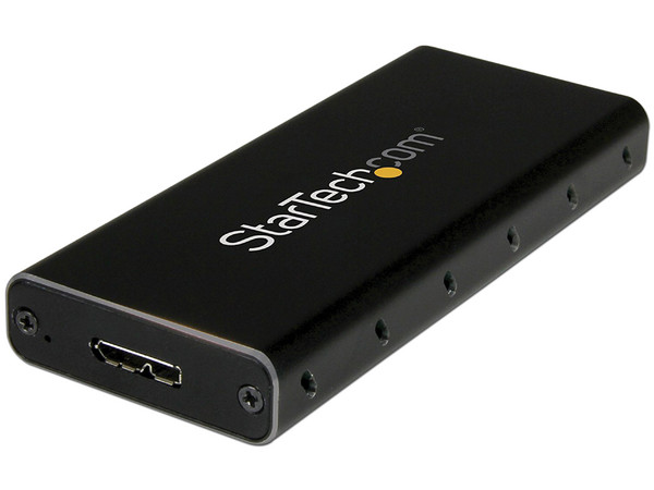Gabinete Adaptador M.2 NGFF a USB 3.1 con Carcasa Protectora, Convertidor NGFF a USB-C.