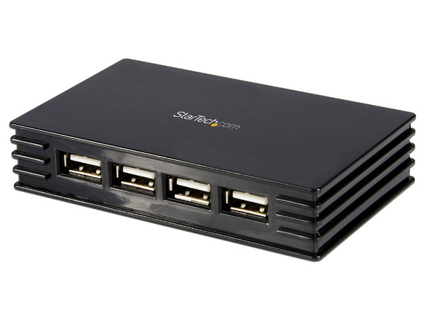 Hub Concentrador USB 2.0 Compacto de 4 Puertos.