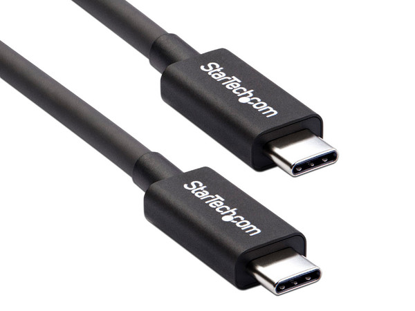 Cable de 2m. Thunderbolt 3 USB-C (40Gbps), compatible con Thunderbolt, DisplayPort y USB.