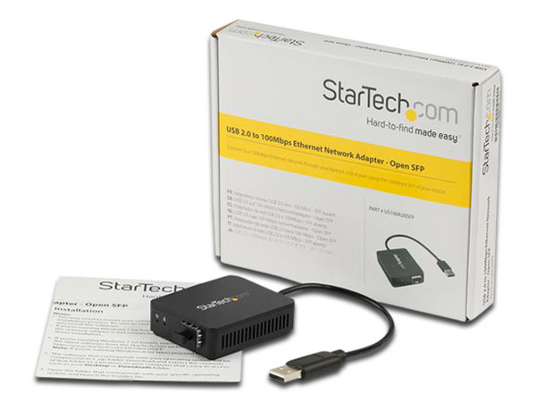 Adaptador Convertidor USB 2.0 a SFP Abierto Transceiver USB