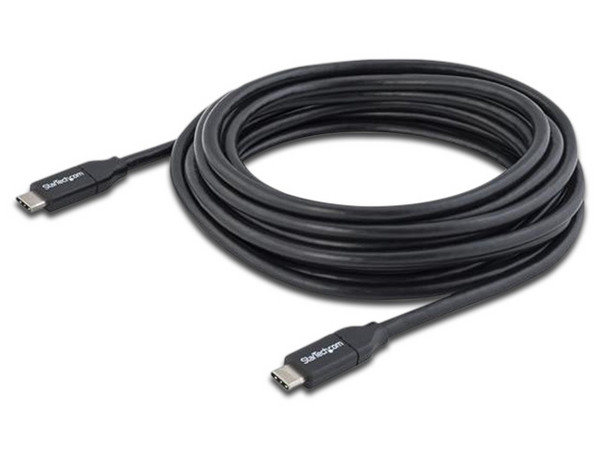 Cable StarTech USB-C de 4m. Color Negro