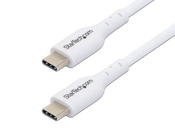 Cable de Carga StarTech USB2CC2MNCWHE USB-C a USB-C, de 2 m y Potencia ...