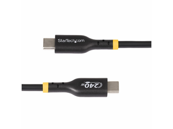 Cable USB 2.0 StarTech USB2EPR1M de 1m a USB C, Color Negro.